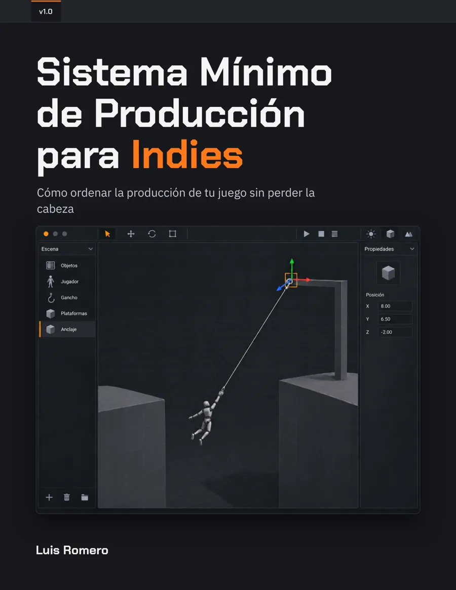 Portada del Playbook Sistema Mínimo de Producción para Indies