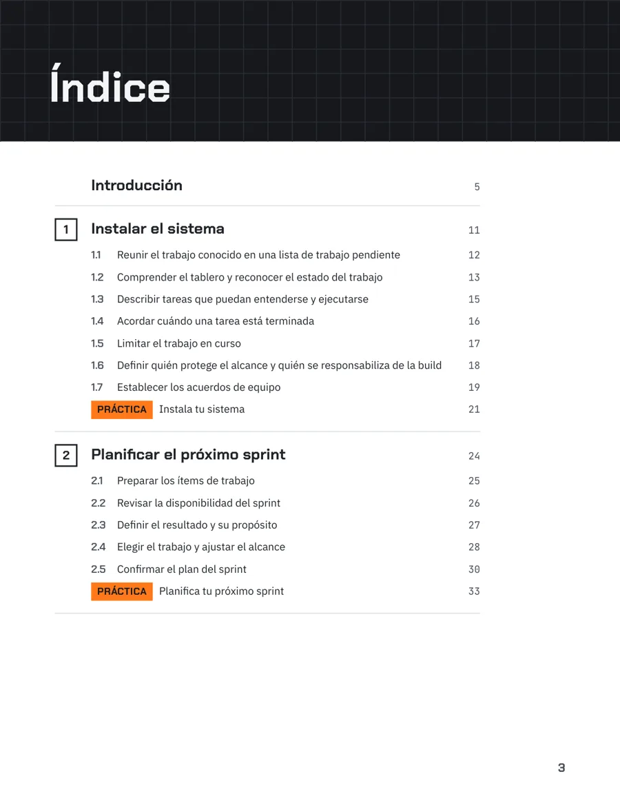 Índice del Playbook